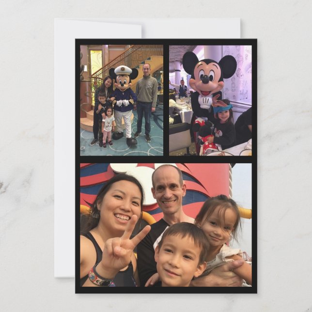 Tarjeta De Agradecimiento El plano le agradece cardar (Anverso)