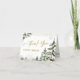 Tarjeta De Agradecimiento El primer cumpleaños del bosque de Onederland de i