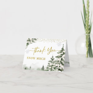 Tarjeta De Agradecimiento El primer cumpleaños del bosque de Onederland de i