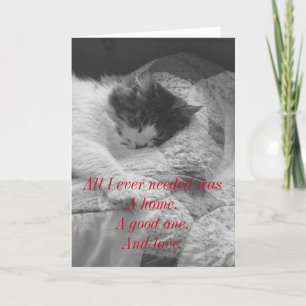 Tarjeta De Agradecimiento El rescatado.