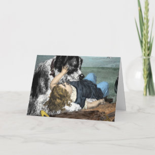 Tarjeta De Agradecimiento El rescate