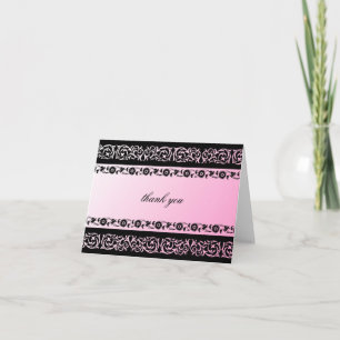 Tarjeta De Agradecimiento el rosa 2 de 311-Sheer Extravagence le agradece