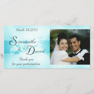 Tarjeta De Agradecimiento El sueño dulce le agradece boda