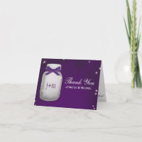 El tarro de albañil púrpura con casarse de las