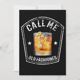 Tarjeta De Agradecimiento El Whisky Me Llama Antiguo