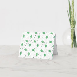 Tarjeta De Agradecimiento Elefante Lindo Llevando Regalo