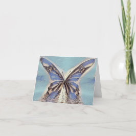 Tarjeta De Agradecimiento Elegancia pintada