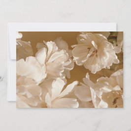 Tarjeta De Agradecimiento Elegant Beige Tulips. spring aesthetic