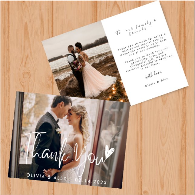 Tarjeta de agradecimiento elegante (Subido por el creador)