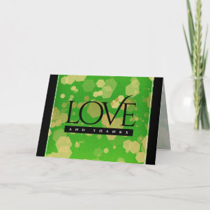 Tarjeta De Agradecimiento Elegante 66º aniversario del Boda Titanita