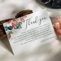 Elegante acuarela de bosque otoño boda floral