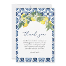 Elegante acuarela Lemon Positano