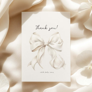 Tarjeta De Agradecimiento Elegante Arco Nupcial de Despedida de Soltera