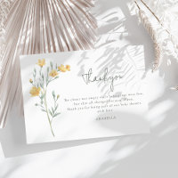 Elegante Baby Shower Amarillo Floral