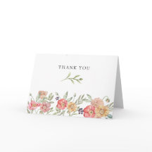 Elegante Baby Shower Floral Rosa Acuarela