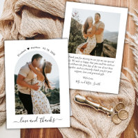 Elegante Boda de Arco de Fotos de Amor y Gracias p