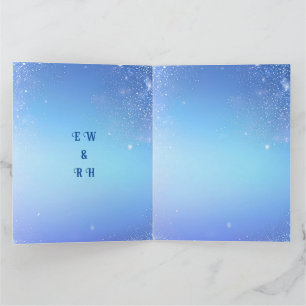 Tarjeta De Agradecimiento Elegante Boda de espuma