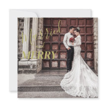 Elegante Boda de fotos Merry y casado