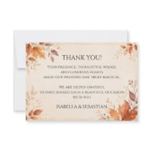 Elegante boda de otoño | Boda rústica de otoño