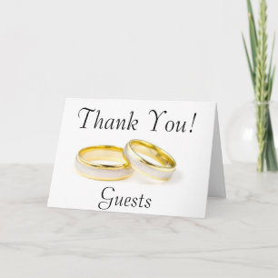 Tarjeta De Agradecimiento Elegante Boda elegante ChiChi Floral Gracias