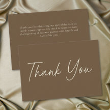 Elegante Boda Minimalista de Chocolate Marrón