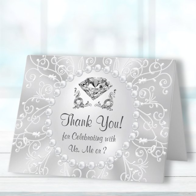 Tarjeta De Agradecimiento Elegante, Boda personalizado Gracias Cartas (Elegant Wedding Thank You Cards. Customizable Thank You Cards. Personalized Wedding Thank You Cards.)