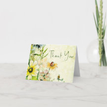 Elegante Boho Wildflower Garden Wedding
