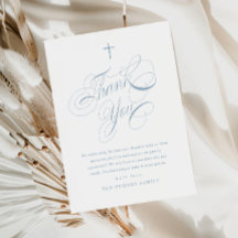 Elegante Caligrafía de Letra Script Dusty Blue Bau