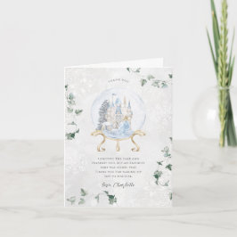 Tarjeta De Agradecimiento Elegante cuento de hadas | Cumpleaños de la Prince