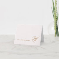 Elegante futura Sra. Blush dorado caligrafía dobla