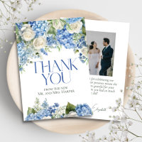 Elegante Hydrangea Azul Roses Blancas Boda Floral