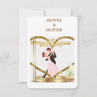 Tarjeta De Agradecimiento Elegante invitación.