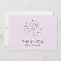 Elegante Lilac Resumen Flor Moderna