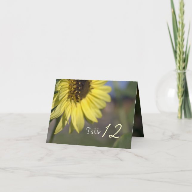 Tarjeta De Agradecimiento Elegante, luminoso verano girasol amarillo gracias (Anverso)