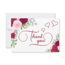 Elegante Magenta y Rosado Rosas Boho Desayuno Nupc