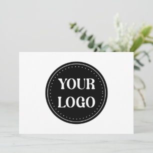 Tarjeta De Agradecimiento elegante, moderno, refinado y editable.