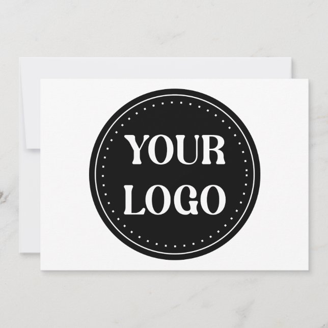 Tarjeta De Agradecimiento elegante, moderno, refinado y editable. (Anverso)
