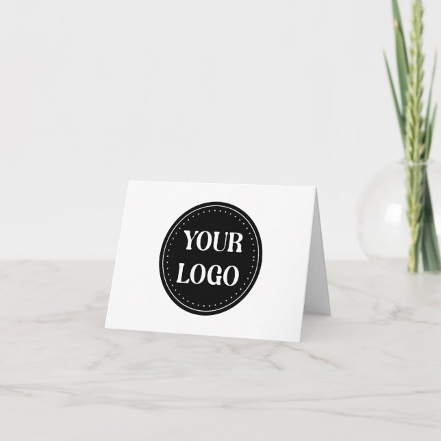 Tarjeta De Agradecimiento elegante, moderno, refinado y editable. (Anverso)