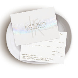 Tarjeta De Agradecimiento Elegante Monograma Certificado moderno de regalo d