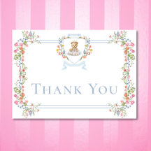 Elegante Princesa Bear Real Baby Shower