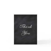 Elegante tablero negro gracias