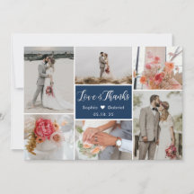 Elegante tipografía 6 Boda de la Marina de Collage