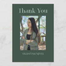 Elegante tipografía moderna y negrita grad verde o