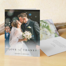 Elegante y simple Boda de fotografía Personalizado