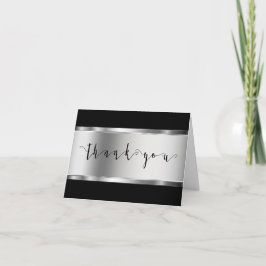 Tarjeta De Agradecimiento Elegantes Empresas Gracias
