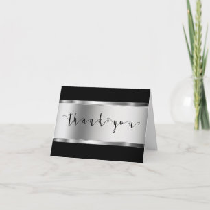 Tarjeta De Agradecimiento Elegantes Empresas Gracias