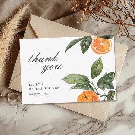 Tarjeta De Agradecimiento Ella Encontró Su Principal Ducha De Brigada De Bri