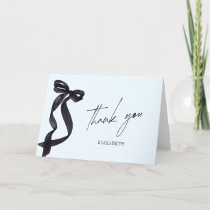 Tarjeta De Agradecimiento Ella está Atando el Nudo Fiesta de Despedida de So