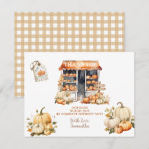 Ella Está Fuera Del Mercado Otoño Calabaza Despedi