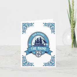 Tarjeta De Agradecimiento Empleados gracias Bon Voyage Adiós